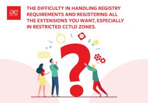 Read more about the article The Difficulty in Handling Registry Requirements and Registering All the Extensions You Want, Especially in Restricted ccTLD Zones