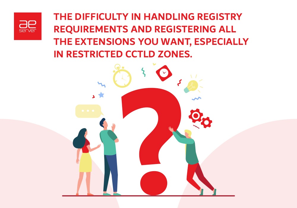 You are currently viewing The Difficulty in Handling Registry Requirements and Registering All the Extensions You Want, Especially in Restricted ccTLD Zones