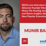 SEDO.com Interviews the AEserver Founder Munir Badr About His Hosting Journey, and Shares Insights About the New Popular Extension .AE