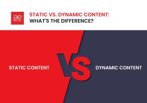 Read more about the article Static vs. Dynamic Content: What’s the Difference?